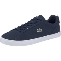 Lacoste Herren Low-Top Sneaker Lerond PRO BL 123 1 CMA, Männer Halbschuhe,Turnschuhe,Laufschuhe,schnürschuhe,Marineblau/Weiss (092),42 EU / 8 UK