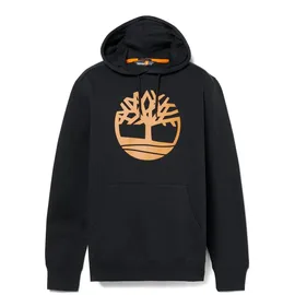 Timberland Core Tree Logo Brushback Kapuzenpullover Black / Wheat Boot S