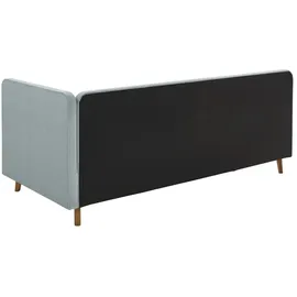 Möbel Kraft Polsterliege mit Bettkasten 150 x 84 x 0 cm Blau