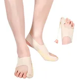 Wisebom Hallux Valgus Korrektur Unisex, 1 Paar Ballenzehen Korrektor Weich Zehen Valgus Socken Bandage, Zehentrenner Hallux Valgus Schiene Schutz für Schmerzlinderung (L)