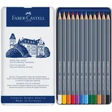 Faber-Castell Goldfaber Aqua Aquarellstifte 12 St. türkis/mehrfarbig