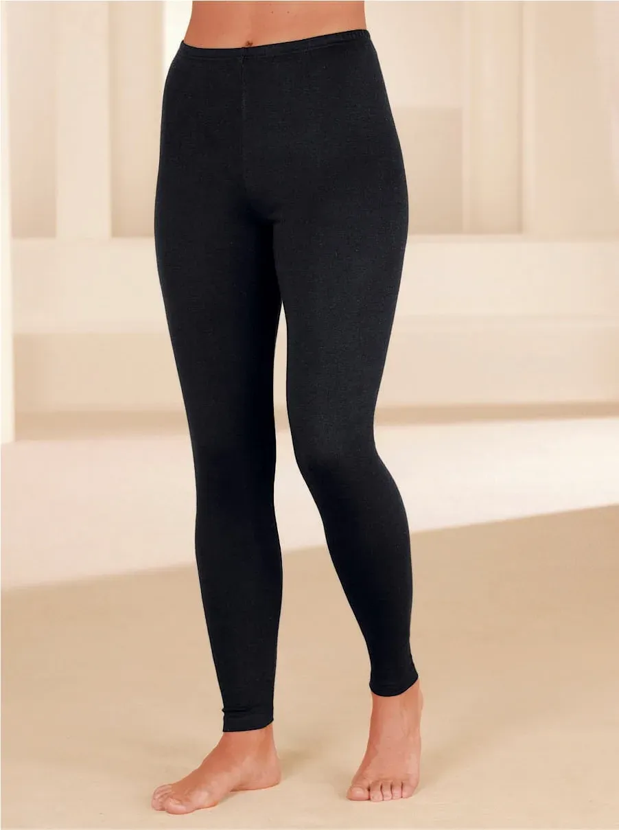 Funktionsunterhose WÄSCHEPUR, Damen, Gr. 50, 2 Stk., schwarz (schwarz, anthrazit), 95% Baumwolle, 5% Elasthan, Unterhosen Funktionsunterhose