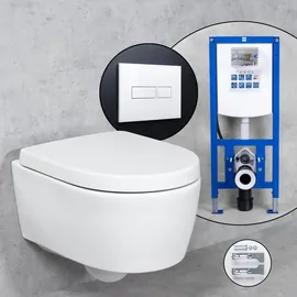 Geberit iCon Wand-WC mit WC-Sitz Weiß