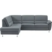 CALIZZA INTERIORS Ecksofa Onyx Stoff MultiColor Grey