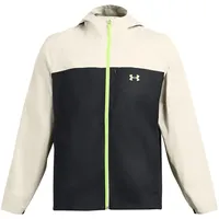 Under Armour Cloudstrike Colorblock Shell Jacke Beige,Schwarz M