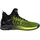 Kempa Attack Mid Herren Schwarz/Fluo Gelb 48