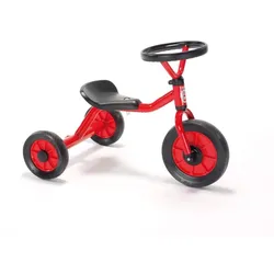 Winther MINI Rutsch Dreirad mit Lenkrad für Kinder (1-3 Jahre) – Sicheres Fahrzeug zur Förderung von Balance und Motorik – Ideal für erste Fahrversuche