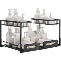 Vevor Ausziehbarer 2 x Schrank-Organizer unter der Spüle 27x36x28cm