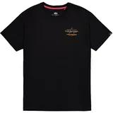 Alpha Industries Tonal Logo Print schwarz XL