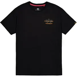 Alpha Industries Tonal Logo Print schwarz XL
