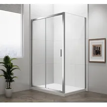 Polysan Easy Line Komplettdusche mit Schiebetür verschiedene Größen 100 x 190 cm 1015EL3215-SET