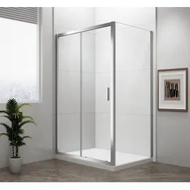 Polysan Easy Line Komplettdusche mit Schiebetür verschiedene Größen 100 x 190 cm 1015EL3215-SET
