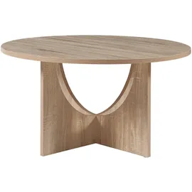 [en.casa] Rindal Beige Eichenoptik 80 x 41,5 cm