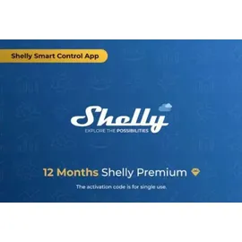 Shelly Smart Türschloss SHELLY LOQED Schwarz