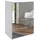 WIMEX Nachtschrank Saigon 52 x 38 x 74 cm Weiß
