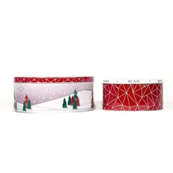KAISER Keksdosen Set 2-teilig weihnachtliches Design 1xca. 16,5 cm / 1xca.22cm