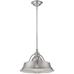 Pendelleuchte „Cody“ mit 2 Lichtern, gebürstetes Nickel – gebürstetes Nickel