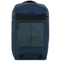 Piquadro Arne Reiserucksack 50 cm Laptopfach blue