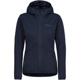 Jack Wolfskin Windhain HOODY W mit Kapuze, blau