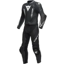 Dainese Laguna Seca 5 2-tlg. schwarz/schwarz/weiß 56