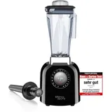 bianco di puro Hochleistungsmixer Puro S Smoothie Maker 8 Mixprogramme 2 Liter Mixbehälter BPA-frei - Weiss (Schwarz)