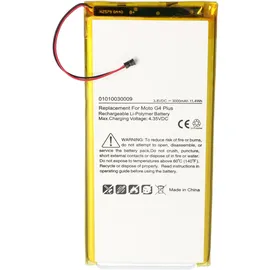 AccuCell Akku passend für Lenovo Moto G4 Plus, XT1642, GV40, SNN5966A, GA40 Li-Polymer, 3,8V, 3000mAh, 11,4Wh, built-in, ohne Werkzeug