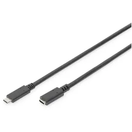 Digitus USB-C 0,7 m Schwarz