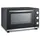 KitchenChef 30l Multifunktions-Heißluftofen Schwarz/Silber