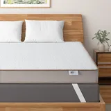 BedStory 10cm Topper 180x200cm H3/H4, Matratzentopper mit Gel Memory Foam & Kaltschaum, Kühlend, Stützend, Atmungsaktiv Matratzentopper mit waschbar Bezug, Oeko-TEX & CertiPUR-US Zertifiziert