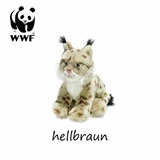 WWF Plüschtier Luchs (23cm, hellbraun) Kuscheltier Stofftier