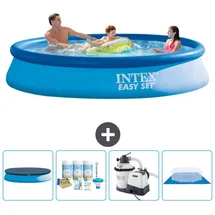 Intex runder aufblasbarer Easy-Set-Pool – Zubehör CB59 Blau No Size