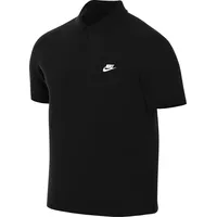 Nike Nk Club Kurzarm-poloshirt Black / White M