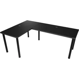 Möbelsystem Eckschreibtisch Gamingtisch schwarz