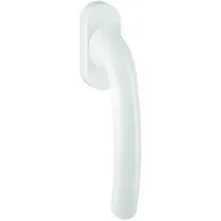 HOPPE DK-Fenstergriff Tôkyô 0710/U26 mit ovaler Rosette,VK7x32 F9016 pulverbeschichtet