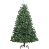 vidaXL Künstlicher Weihnachtsbaum Klappbar mit Ständer Grün 150 cm