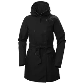 HELLY HANSEN Damen W Welsey II Trenchcoat - Black