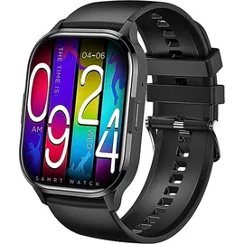 Fontastic Mento AMOLED Smartwatch schwarz - Schwarz