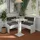 Vicco Eckbankgruppe Roman, Weiß, 60 x 60 cm,