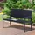 Outsunny Gartenbank 122 x 60 x 87 cm Schwarz