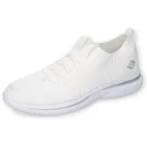 Dockers by Gerli Sneaker, Frauen Halbschuhe,schnürschuhe,schnürer,Business,Freizeit,straßenschuhe,Weiss,44 EU