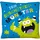 GRUSS & CO Plüschkissen Motiv Monster 25 x 25 cm Mehrfarbig