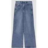 s.Oliver Jeans / Regular Fit / High Rise / Wide Leg / Waschung - blau - 170/SLIM