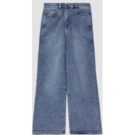 s.Oliver Jeans / Regular Fit / High Rise / Wide Leg / Waschung - blau - 170/SLIM