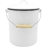 Krüger Mülleimer 10 l Weiß