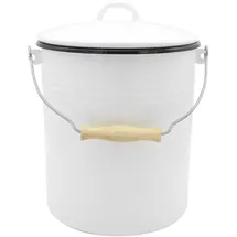 Krüger Mülleimer 10 l Weiß