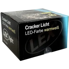 Mojawo 384er Cracker Lichterkette LEDs Innen und Außen