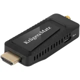 Kruger & Matz Dvb-t2 H.265 Hevc Km9999 Dvb-t-tuner - Black