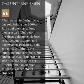 Albatros Esszimmerstuhl CAPO Samt Schwarz 4er Set