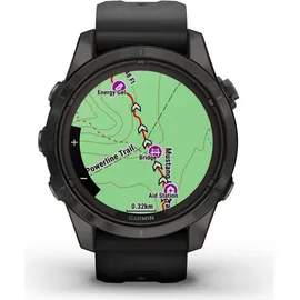 Garmin fenix 7S Pro Sapphire Solar schwarz/carbongrau