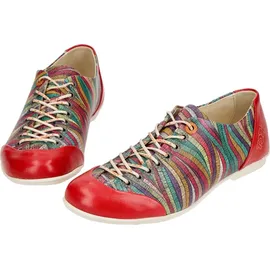 Eject Fluffy Schuhe rot bunt gestreift 20.932 für Damen, bunt, Gr. 42